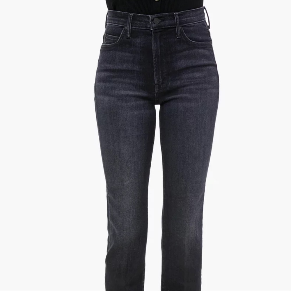 MOTHER Thunder Road High Waisted Rascal Ankle Size 30 NWT #mother